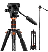 GEEKOTO Video Tripod Fluid Head