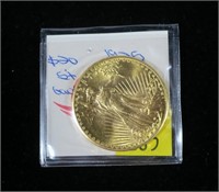 1925 $20 Gold Saint-Gaudens Double Eagle, gem BU