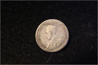 1912-1936 Canada 10 Cent Silver Coin