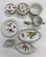 Royal Worcester Evesham Dishware Lot