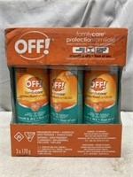 Off! Family Care Insect Repellent 3 Pack