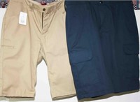 (2) Red Kap Uniform Shorts, Size 32