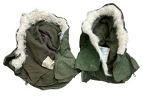 Two Green Hood Attachments OG-107