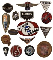 Collection of Automotive Hood Ornament Badges