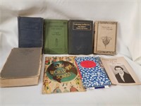 Vintage school books, gone with the wind