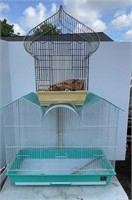 (2) BIRD CAGES