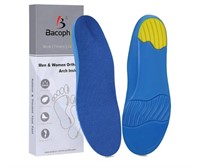 Men and women orthopedic arch insoles