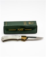 Puma Imitation Ivory Folding Knife