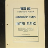 US Stamps 1950s-1960s Mint NH on White Ace pages &