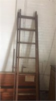 Double wood ladders