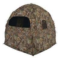 NEW AMERISTEP SPRING STEEL GROUND BLIND DOGHOUSE