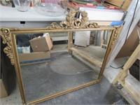 Ornate Gold Gilded Framed Mirror