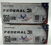 (40) Rounds of Federal .350 Legend Non-Typical