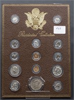 Presidential Coin Collection in Presentation Board