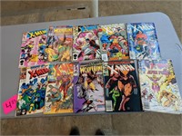 Lot of X-Men Comic Books