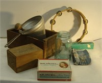 Miscellaneous, Boxes, Sieve, Tambourine, Driver