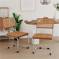 Alunaune Modern Mid Century Dining Chairs Set of