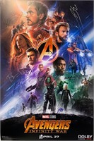 Autograph Avenger Infinity War Poster