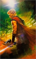 Autograph Thor Ragnarok Chris Hemsworth Poster