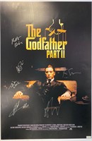 Autograph Godfather Part 2 Al Pacino Poster