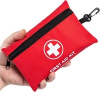 Mini First Aid Kit - 140 Piece Small First Aid Med