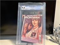 Invincible Iron Man #10 CGC Graded 9.8 Comic Book
