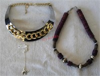2 pcs. Costume Necklaces & Sterling Necklace Macys
