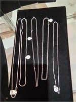 5 necklaces