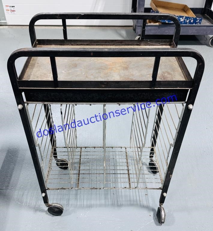 Metal Utility Cart (13” 33” 23”)
