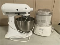 KitchenAid Stand Mixer & Ice Cream Maker