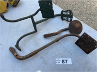 Hand forged carriage/wagon steps. 3 of