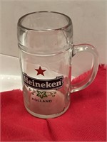 Oversized 8" Tall Heineken Beer Stein Mug