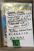 Comic Books. Indiana Jones Raiders Complete 123,