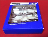 Foster Grant +2.50 Reading Glasses