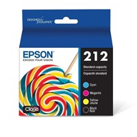 EPSON 212 Claria Ink Standard Capacity Black & Col