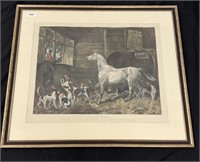"Left at Home" Fox Hunting Print