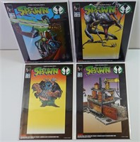 Spawn Toy Comic Books (4 Books) - See Description