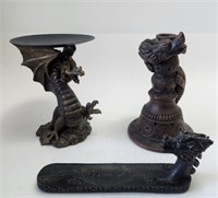 Dragon Decor (3x) Lot