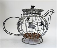 Metal Teapot Decor