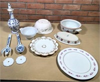 vintage porcelain & stoneware