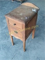 Antique Sewing Box & Contents