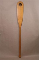 Vintage Smokers Brand Canoe Paddle, 6.75" Wide x