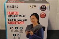homedics heated massage wrap
