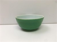 Large Green Pyrex Mixing Bowl