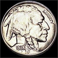 1938-D Buffalo Head Nickel UNCIRCULATED
