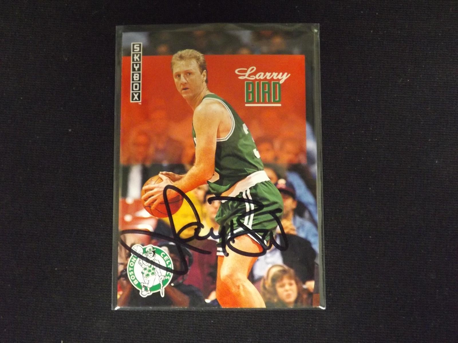 1992-93 SKYBOX LARRY BIRD AUTOGRAPH COA