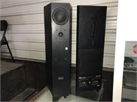 2 Axiom AX3 Speakers 33" high