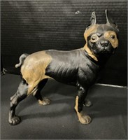 Nice Mulit-colored Cast Iron French Bulldog.