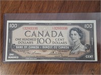 1954 Canada $100 note