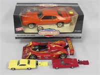 VINTAGE 70'S " GO CARS" WITH LAUNCHERS & MORE: